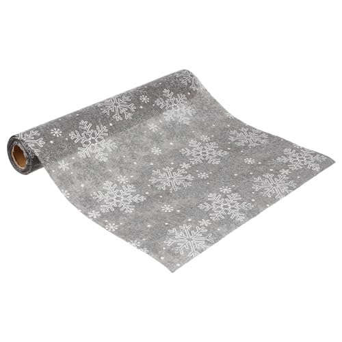 ZUNOXAZ Weihnachtstischläufer Bedruckt mit Schneeflocken Hochtemperaturbeständig Pflegeleicht Dekorativer Tischläufer Weihnachten für Esstisch Hotel und Restaurant Vielseitig Einsetzbar ZUNOXAZ Weihnachtstischläufer Bedruckt mit Schneeflocken Hochtemperaturbeständig Pflegeleicht Dekorativer Tischläufer Weihnachten für Esstisch Hotel und Restaurant Vielseitig Einsetzbar von ZUNOXAZ
