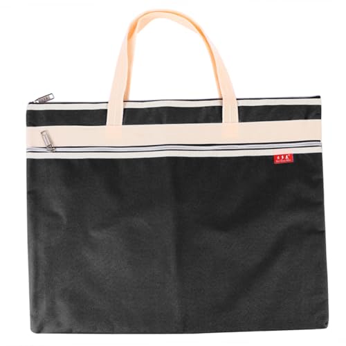 ZUNOXAZ Zipper Datei Tasche aus Wasserdichtem Oxford Stoff Multifunktionale Aufbewahrungstasche für Kunstmaterialien Reißverschluss Leichte Faltbare Dokumentenmappe ZUNOXAZ Zipper Datei Tasche aus Wasserdichtem Oxford Stoff Multifunktionale Aufbewahrungstasche für Kunstmaterialien Reißverschluss Leichte Faltbare Dokumentenmappe von ZUNOXAZ
