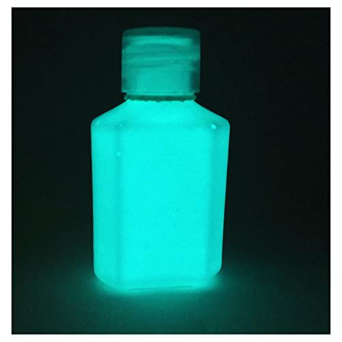 Im Dunkeln leuchtende Acrylfarbe, 30 ml, Farbe wählbar, aqua, 30ml (1 fl oz) von ZUPERPAINT