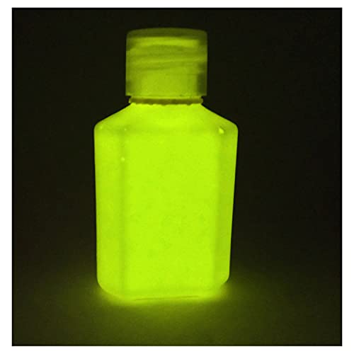 Im Dunkeln leuchtende Acrylfarbe, 30 ml, Farbe wählbar, gelb, 30ml (1 fl oz) von ZUPERPAINT
