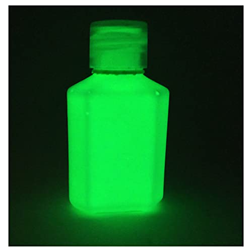 Im Dunkeln leuchtende Acrylfarbe, 30 ml, Farbe wählbar, grün, 30ml (1 fl oz) von ZUPERPAINT