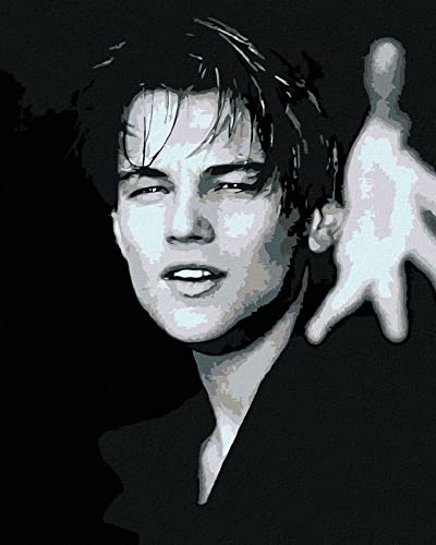 Malen nach Zahlen - LEONARDO DICAPRIO 40x50 cm ohne Keilrahmen Malen nach Zahlen - LEONARDO DICAPRIO 40x50 cm ohne Keilrahmen von ZUTY