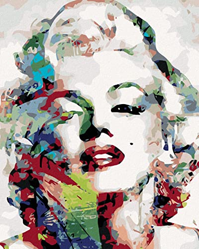 Malen nach Zahlen - MARILYN MONROE 40x50 cm ohne Keilrahmen Malen nach Zahlen - MARILYN MONROE 40x50 cm ohne Keilrahmen von ZUTY
