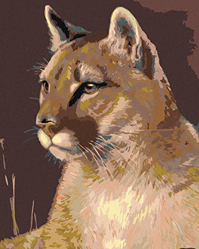 Malen nach Zahlen - PUMA 40x50 cm ohne Keilrahmen Malen nach Zahlen - PUMA 40x50 cm ohne Keilrahmen von ZUTY