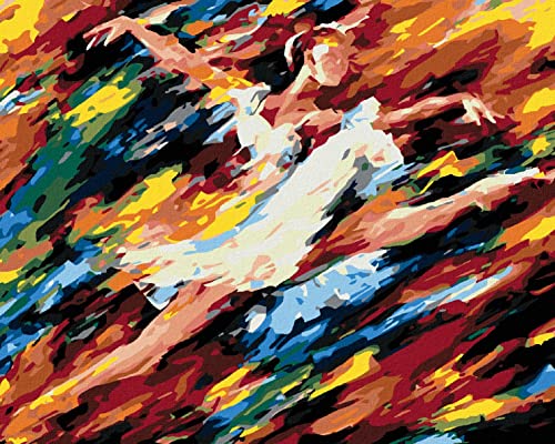 ZUTY 1677230, Malen nach Zahlen-TÄNZERIN 40x50 cm ohne Keilrahmen, not Framed ZUTY 1677230, Malen nach Zahlen-TÄNZERIN 40x50 cm ohne Keilrahmen, not Framed von ZUTY