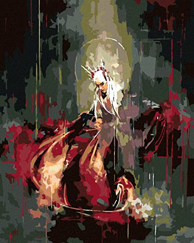 ZUTY 773260, Malen nach Zahlen-THRANDUIL 40x50 cm ohne Keilrahmen, not Framed ZUTY 773260, Malen nach Zahlen-THRANDUIL 40x50 cm ohne Keilrahmen, not Framed von ZUTY