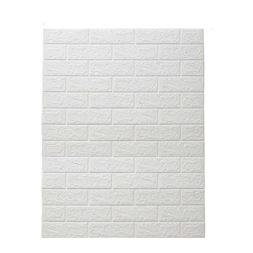 70 cm * 200 cm Hintergrundwandpaneele Dekoration für Wohnzimmer wasserdichte Küche Ziegelmuster DIY Tapete Schlafzimmer Zuhause-weiß-70 cm x 200 cm 70 cm * 200 cm Hintergrundwandpaneele Dekoration für Wohnzimmer wasserdichte Küche Ziegelmuster DIY Tapete Schlafzimmer Zuhause-weiß-70 cm x 200 cm von ZUYCML