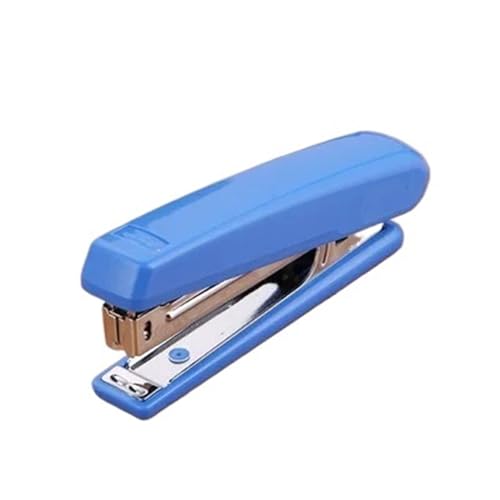 1 Stück Hefter Büro Schulbedarf Papierklammer Bindung Binder Buch Bürozubehör Heftgerät(Blue) von ZWCSHUU
