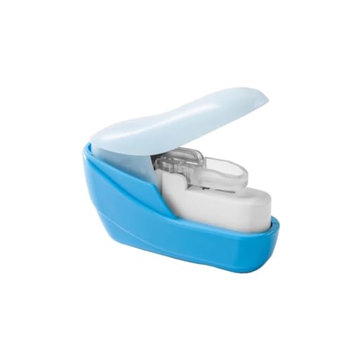 1Pc Stapleless Hefter Buch Papier Heften Sicher Tragbare Keine Heftklammern DIY Bindung Schule Büro Liefert Heftgerät(A4) von ZWCSHUU