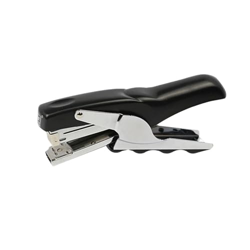 Heavy Duty Hefter Hand Büro Handheld Metall Manuelle Schreibwaren Schule Desktop Heftgerät von ZWCSHUU