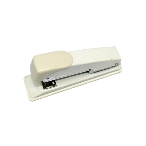 Mini-Standard-Hefter, Schulbüro-Hefter, professionelles Büro-Bindezubehör Heftgerät(WHITE) von ZWCSHUU