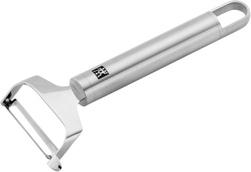 ZWILLING Pro Pendelschäler, Länge: 17 cm, Rostfreier Edelstahl, Ergonomisch geformter Griff, Silber ZWILLING Pro Pendelschäler, Länge: 17 cm, Rostfreier Edelstahl, Ergonomisch geformter Griff, Silber von ZWILLING