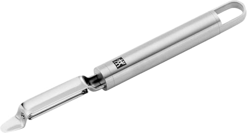 ZWILLING Pro Pendelschäler, Länge: 21 cm, Rostfreier Edelstahl, Ergonomisch geformter Griff, Silber ZWILLING Pro Pendelschäler, Länge: 21 cm, Rostfreier Edelstahl, Ergonomisch geformter Griff, Silber von ZWILLING