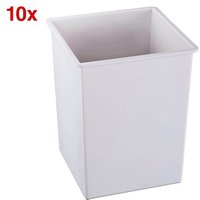 10 ZWINGO Papierkörbe 16,0 l lichtgrau 10 ZWINGO Papierkörbe 16,0 l lichtgrau von ZWINGO