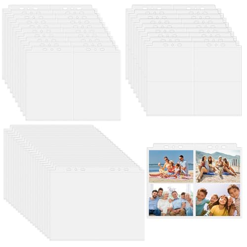 40 Stück 80 Taschen Fotohüllen, PP Klarsichthüllen für 2/3/6 Ringbuch Transparent Postkartenhüllen einseitiger Sammelhüllen 7 Löcher Ringbüchern Fotosichthüllen Fotoalbum Nachfüllseiten 40 Stück 80 Taschen Fotohüllen, PP Klarsichthüllen für 2/3/6 Ringbuch Transparent Postkartenhüllen einseitiger Sammelhüllen 7 Löcher Ringbüchern Fotosichthüllen Fotoalbum Nachfüllseiten von ZWQLZG