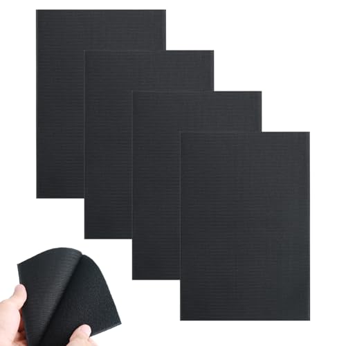 Klettband zum Nähen 4stk Klettverschluss zum Nähen 20x30cm Nicht Klebender Schwarz Nylon Klettband Nähen für Stoff zum AufnäHen DIY Handwerk Klettband zum Nähen 4stk Klettverschluss zum Nähen 20x30cm Nicht Klebender Schwarz Nylon Klettband Nähen für Stoff zum AufnäHen DIY Handwerk von ZWQLZG