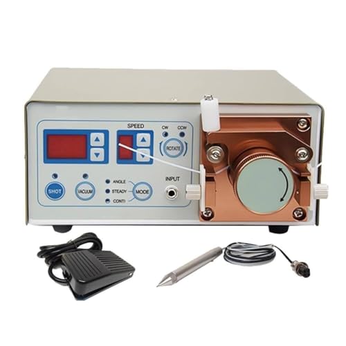 ZWQOZ Vollautomatischer Kleberspender, automatischer peristaltischer Kleberspender, einstellbare Geschwindigkeit, manueller / automatischer Modus, geeignet für alle Arten von Klebstoff auf Wasserbasis von ZWQOZ