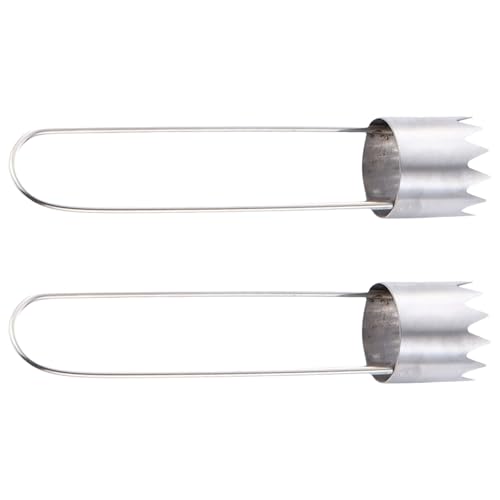 2 Stück platzsparende Küchenkern-Extraktor mit hängendem Design für einfache Lagerung, ideal für kleine Häuser und Mieter, Kernentfernungsgerät 2 Stück platzsparende Küchenkern-Extraktor mit hängendem Design für einfache Lagerung, ideal für kleine Häuser und Mieter, Kernentfernungsgerät von ZWTPGKRD