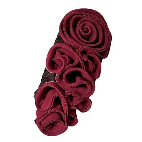 3D-Applikationen mit gerüschten Blumen, handgefertigt, Kostüm-Zubehör, Tänzerin, Kleid, Nähen, Blumenaufnäher zum Basteln, formelle Kostüme 3D-Applikationen mit gerüschten Blumen, handgefertigt, Kostüm-Zubehör, Tänzerin, Kleid, Nähen, Blumenaufnäher zum Basteln, formelle Kostüme von ZWTPGKRD
