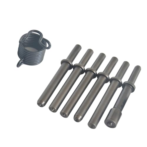 Drucklufthämmer Bits Set Drucklufthammer Meißel Bits Luftmeißel Bits Air Hammer Stanzen Chipping Bits Set Air Hammer Reparatur von ZWTPGKRD