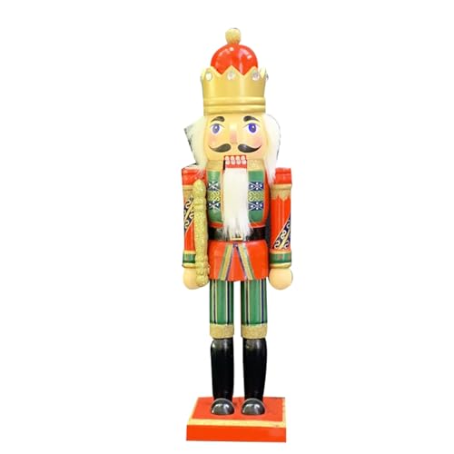 Knallbonbons aus Holz, Walnussholz, Soldat, König, Weihnachtsdekoration, Puppe, Weihnachtsdekoration, Neujahrsgeschenk, Zuhause, Urlaubsdekoration, Party von ZWTPGKRD
