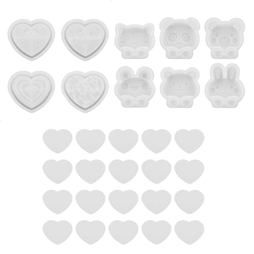 Kreative Shaker Anhänger Formen Set, handgefertigt, schüttelbar, Kunstharz, Tierornamente, Form für Nachdenkliche geliebte Kreative Shaker Anhänger Formen Set, handgefertigt, schüttelbar, Kunstharz, Tierornamente, Form für Nachdenkliche geliebte von ZWTPGKRD