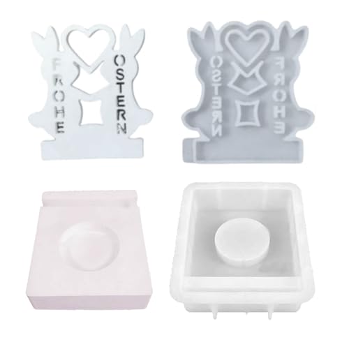 Love House Gießform aus Harz, Gips, Herzform, Betonformen-Set für Schlafzimmer, Dekorationen, Halterformen Love House Gießform aus Harz, Gips, Herzform, Betonformen-Set für Schlafzimmer, Dekorationen, Halterformen von ZWTPGKRD