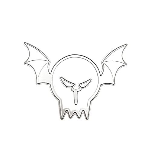 Metall-Stanzschablone für Halloween, Fledermaus, Scrapbooking, Album, Papierkarte, Vorlage, Prägung, Dekoration, Scrapbooking, Stanzformen von ZWTPGKRD