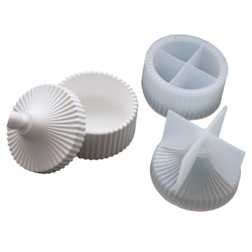 Schmuck-Aufbewahrungsbox, Silikonformen, handgefertigt, Epoxidharz, gestreifte Glasformen, handgefertigte Tassenformen Schmuck-Aufbewahrungsbox, Silikonformen, handgefertigt, Epoxidharz, gestreifte Glasformen, handgefertigte Tassenformen von ZWTPGKRD