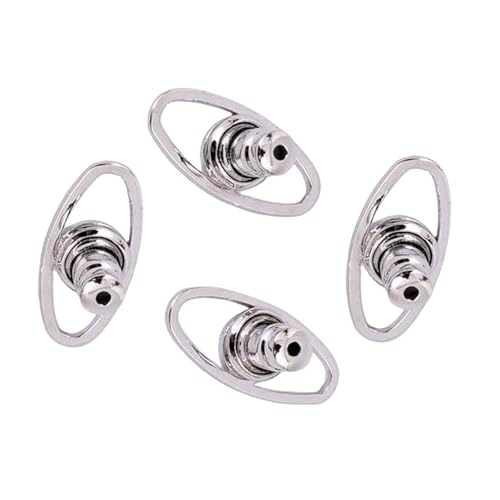 Set mit 4 Ohrsteckern, Stabilisatoren, leichte Schmuck-Verschlüsse, Ohrring-Verschlüsse für hängende Ohren, Schmuckzubehör von ZWTPGKRD
