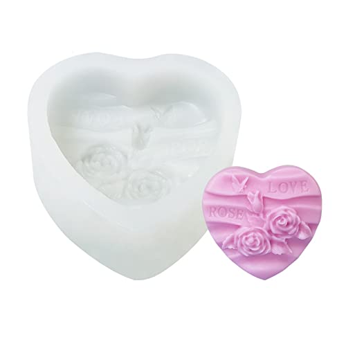 Silikonform für Bad, Seife, Kuchen, Schokolade, kleine Rose, Silikonform für Schokolade Silikonform für Bad, Seife, Kuchen, Schokolade, kleine Rose, Silikonform für Schokolade von ZWTPGKRD