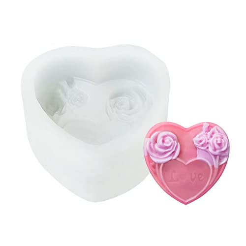 Silikonform für Bad, Seife, Kuchen, Schokolade, kleine Rose, Silikonform für Schokolade Silikonform für Bad, Seife, Kuchen, Schokolade, kleine Rose, Silikonform für Schokolade von ZWTPGKRD
