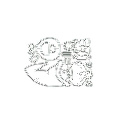 Sisha Metall-Stanzformen, Kunst-Stanzformen, Prägeschablone für Papierkunst, Fotoalbum, Karten, Dekoration, Stanzmaschinen für Kartenherstellung von ZWTPGKRD