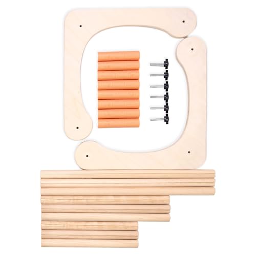 Stabiler Stickrahmen aus Holz, verstellbar, sichere Stabilität für lange Nutzungsdauer, Nähen, verstellbare Stickhalter Stabiler Stickrahmen aus Holz, verstellbar, sichere Stabilität für lange Nutzungsdauer, Nähen, verstellbare Stickhalter von ZWTPGKRD