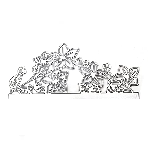 Stanzform mit Blumenmuster, exquisite Blume, Karbonstahl, Prägeschablone, Hochzeitskarten, Zubehör, Stanzformen für Papierkartenherstellung von ZWTPGKRD