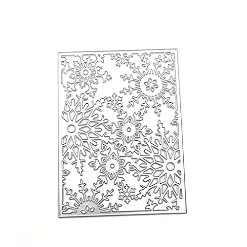 Weihnachts-Schneeflocken-Hintergrund, Karbonstahl, Stanzformen, Scrapbooking, Fotoalbum, Prägung, Papierkarten, Stanzschablone Weihnachts-Schneeflocken-Hintergrund, Karbonstahl, Stanzformen, Scrapbooking, Fotoalbum, Prägung, Papierkarten, Stanzschablone von ZWTPGKRD