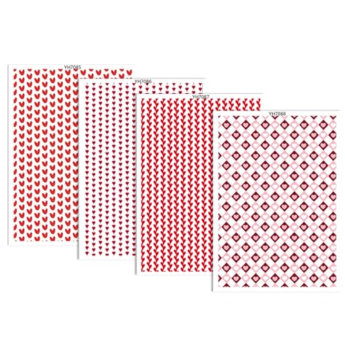 ZWTPGKRD 4 x Ton-Transferpapier, Keramik, Unterglasur, Herz, Papier, wasserlöslich, Transferblätter für Ton, Ohrringe, Schmuckherstellung, Aufkleber ZWTPGKRD 4 x Ton-Transferpapier, Keramik, Unterglasur, Herz, Papier, wasserlöslich, Transferblätter für Ton, Ohrringe, Schmuckherstellung, Aufkleber von ZWTPGKRD