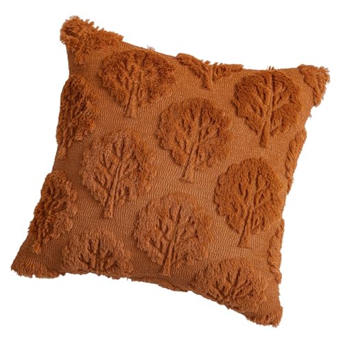 ZWTPGKRD Dekorativer Kissenbezug, geprägtes Blattmuster, Plüschstoff, 45 x 45 cm, für Sofa, Schlafzimmer, unverzichtbare Heimdekoration, Kissenbezug ZWTPGKRD Dekorativer Kissenbezug, geprägtes Blattmuster, Plüschstoff, 45 x 45 cm, für Sofa, Schlafzimmer, unverzichtbare Heimdekoration, Kissenbezug von ZWTPGKRD