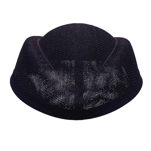 ZWTPGKRD Eleganter Fascinator-Hut aus Flachs, für Flugbegleiter, für Make-up-Partys, Fascinatoren, mehrfarbig von ZWTPGKRD