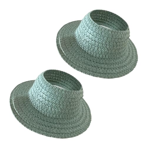 ZWTPGKRD Farbenfroher Puppenkleid-Hut mit leerem Oberteil, für Miniatur-Strohpartys, Spielzeugzubehör, Basteln, dekorativer Papier-Sonnenhut ZWTPGKRD Farbenfroher Puppenkleid-Hut mit leerem Oberteil, für Miniatur-Strohpartys, Spielzeugzubehör, Basteln, dekorativer Papier-Sonnenhut von ZWTPGKRD