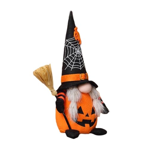 ZWTPGKRD Fledermaus-Kürbis-Zwerge, Halloween-Dekoration, weicher Plüschstoff, schwedischer Zwergpuppe, Ornament für Schreibtisch-Bücherregale, Plüsch-Zwerge, Puppe, Heimdekorationen ZWTPGKRD Fledermaus-Kürbis-Zwerge, Halloween-Dekoration, weicher Plüschstoff, schwedischer Zwergpuppe, Ornament für Schreibtisch-Bücherregale, Plüsch-Zwerge, Puppe, Heimdekorationen von ZWTPGKRD
