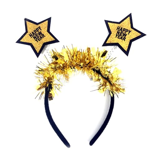 ZWTPGKRD Haarreifen 2024 Neujahr Party Stirnband Golden Silber Hoop Für Festliche Foto Requisiten Kopfbedeckung Zubehör Einzigartiges Und Modisches Stirnband ZWTPGKRD Haarreifen 2024 Neujahr Party Stirnband Golden Silber Hoop Für Festliche Foto Requisiten Kopfbedeckung Zubehör Einzigartiges Und Modisches Stirnband von ZWTPGKRD