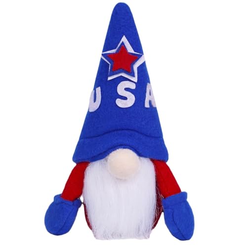 ZWTPGKRD Handgefertigtes Unabhängigkeitstag-Geschenk, Desktop-Dekorationen, Ornament für handgefertigte gestufte Tablett-Dekorationen, Zubehör, Unabhängigkeitstag von ZWTPGKRD