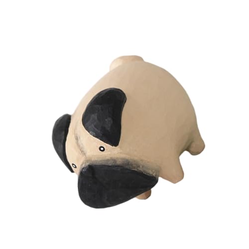 ZWTPGKRD Handgeschnitzte Wolfshund-Skulptur aus natürlichem Holz, Tierstatue, Schreibtischdekoration, für Zuhause, Büro, Wohnzimmer, handgefertigte Holzfigur, Geschenk ZWTPGKRD Handgeschnitzte Wolfshund-Skulptur aus natürlichem Holz, Tierstatue, Schreibtischdekoration, für Zuhause, Büro, Wohnzimmer, handgefertigte Holzfigur, Geschenk von ZWTPGKRD