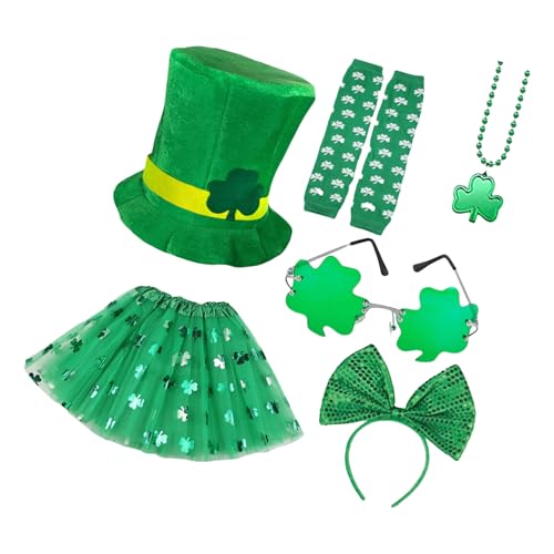 ZWTPGKRD Komplettes Festival-Tag-Outfit-Set für Erwachsene für Festivalversammlungen und Themenveranstaltungen, bequemer Stoff von ZWTPGKRD
