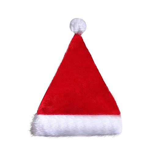 ZWTPGKRD Leuchtende Weihnachtsmütze für kreative rote Kappe, Party, Cosplay, Ornament für Zuhause, Festival, Party, Cosplay, Requisiten, Geschenk-Hut von ZWTPGKRD