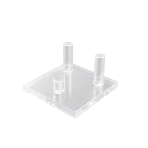 ZWTPGKRD Mehrzweck-Staffelei aus Acryl, rund, quadratisch, für Kristallfossilien, transparent, Sammlerstück, Mineralienständer ZWTPGKRD Mehrzweck-Staffelei aus Acryl, rund, quadratisch, für Kristallfossilien, transparent, Sammlerstück, Mineralienständer von ZWTPGKRD