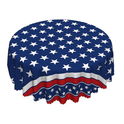 ZWTPGKRD Wasserdichte Tischdecke zum Gedenktag 4. Juli, leicht abwischbare Oberflächen, für drinnen und draußen, patriotische Tischdecke mit Flaggen ZWTPGKRD Wasserdichte Tischdecke zum Gedenktag 4. Juli, leicht abwischbare Oberflächen, für drinnen und draußen, patriotische Tischdecke mit Flaggen von ZWTPGKRD
