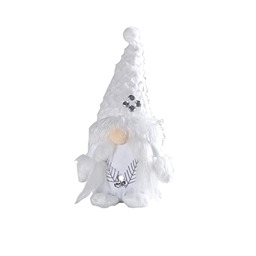 ZWTPGKRD Weihnachten Weiß Dekorative Schneeflocken Weiß Bart Puppe Puppe für Zuhause Neujahr Geburtstag Party Dekoration Weihnachtswichtel ZWTPGKRD Weihnachten Weiß Dekorative Schneeflocken Weiß Bart Puppe Puppe für Zuhause Neujahr Geburtstag Party Dekoration Weihnachtswichtel von ZWTPGKRD