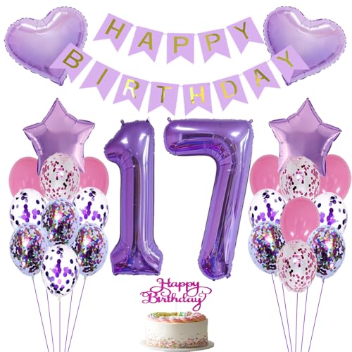 Luftballon 17 Geburtstag Lila Folienballon 17 jahre Geburtstag dekoration mädchen Luftballons Lila Geburtstag Happy Birthday Folienballon 17 Geburtstagsdeko Mädchen Geburtstag Deko Mädchen lila Luftballon 17 Geburtstag Lila Folienballon 17 jahre Geburtstag dekoration mädchen Luftballons Lila Geburtstag Happy Birthday Folienballon 17 Geburtstagsdeko Mädchen Geburtstag Deko Mädchen lila von ZWWsullo